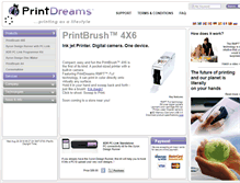 Tablet Screenshot of printdreams.com